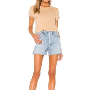 Agolde Dee Shorts denim in Chimes size 27 NWT